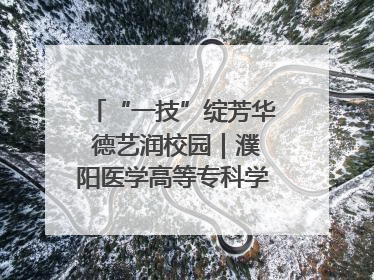 “一技”绽芳华 德艺润校园｜濮阳医学高等专科学校开展丰富多彩的职业教育活动周主题活动