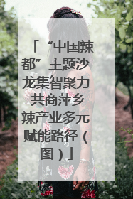 “中国辣都”主题沙龙集智聚力 共商萍乡辣产业多元赋能路径（图）