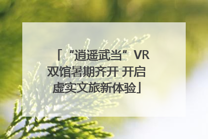 “逍遥武当”VR双馆暑期齐开 开启虚实文旅新体验