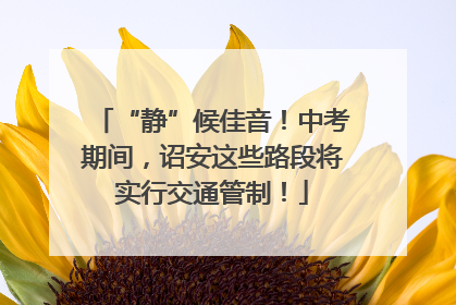 “静”候佳音！中考期间，诏安这些路段将实行交通管制！