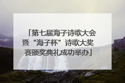 第七届海子诗歌大会暨“海子杯”诗歌大奖赛颁奖典礼成功举办