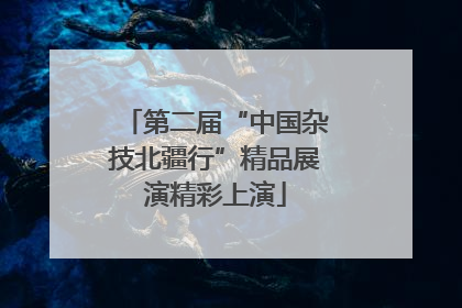 第二届“中国杂技北疆行”精品展演精彩上演
