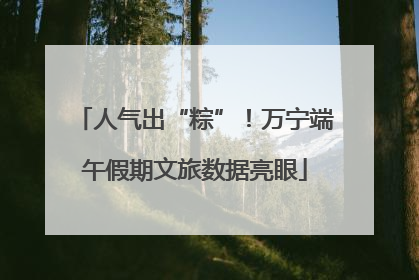 人气出“粽”！万宁端午假期文旅数据亮眼