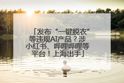 发布“一键脱衣”等违规AI产品？涉小红书、哔哩哔哩等平台！上海出手