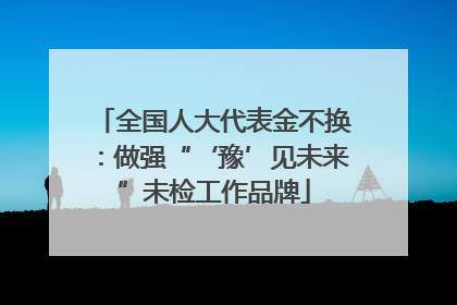 全国人大代表金不换：做强“‘豫’见未来”未检工作品牌