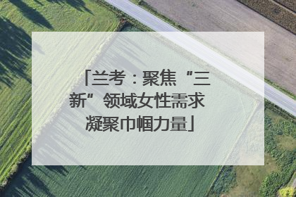 兰考：聚焦“三新”领域女性需求 凝聚巾帼力量