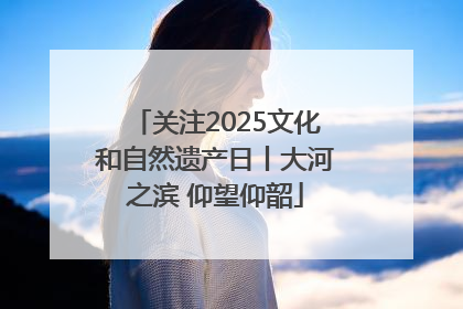 关注2025文化和自然遗产日丨大河之滨 仰望仰韶