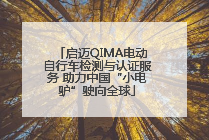 启迈QIMA电动自行车检测与认证服务 助力中国“小电驴”驶向全球