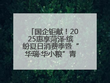 国企钜献！2025惠享菏泽·缤纷夏日消费季暨“华瑞·华小粮”青岛啤酒节启幕！