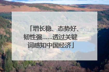 增长稳、态势好、韧性强……透过关键词感知中国经济