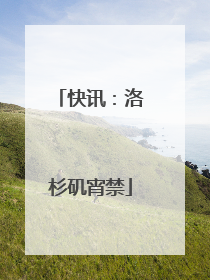 快讯：洛杉矶宵禁