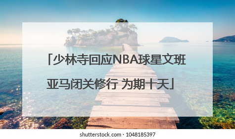 少林寺回应NBA球星文班亚马闭关修行 为期十天