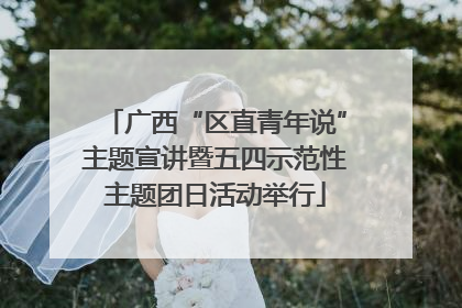 广西“区直青年说”主题宣讲暨五四示范性主题团日活动举行