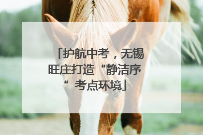 护航中考，无锡旺庄打造“静洁序”考点环境