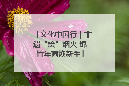 文化中国行｜非遗“绘”烟火 绵竹年画焕新生