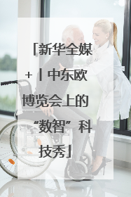 新华全媒+丨中东欧博览会上的“数智”科技秀