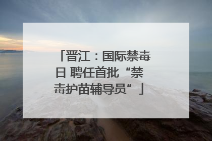 晋江：国际禁毒日 聘任首批“禁毒护苗辅导员”