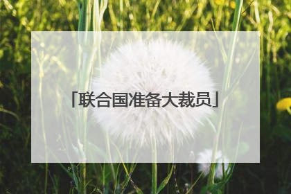 联合国准备大裁员