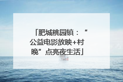 肥城桃园镇：“公益电影放映+村晚”点亮夜生活
