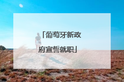 葡萄牙新政府宣誓就职