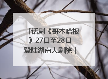 话剧《哥本哈根》27日至28日登陆湖南大剧院｜雅韵三湘