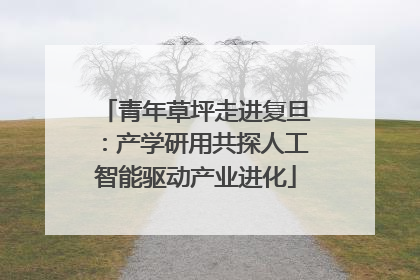 青年草坪走进复旦：产学研用共探人工智能驱动产业进化