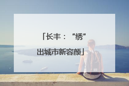长丰：“绣”出城市新容颜