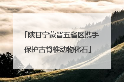 陕甘宁蒙晋五省区携手保护古脊椎动物化石