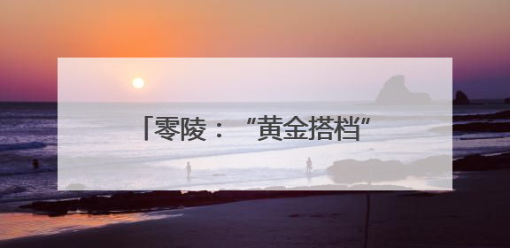 零陵：“黄金搭档”奏响丰收“交响曲”