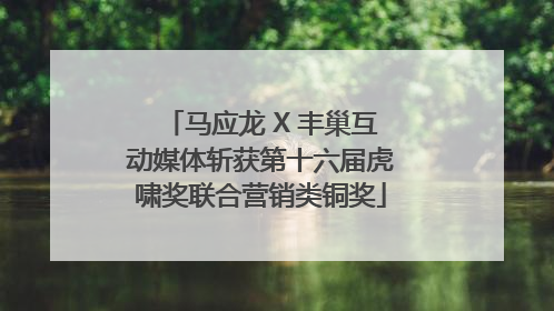马应龙 X 丰巢互动媒体斩获第十六届虎啸奖联合营销类铜奖