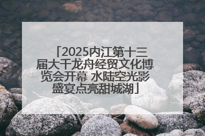 2025内江第十三届大千龙舟经贸文化博览会开幕 水陆空光影盛宴点亮甜城湖
