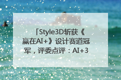Style3D斩获《赢在AI+》设计赛道冠军，评委点评：AI+3D技术世界第一